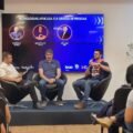 Painel com Geovany Paulino da Pontua falando sobre tecnologias em gestão de RH e DP em Goiânia